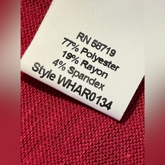 Notations Pink Open Sweater Cardigan women’s 2X hot pink fuchsia preppy classic - Picture 7 of 15